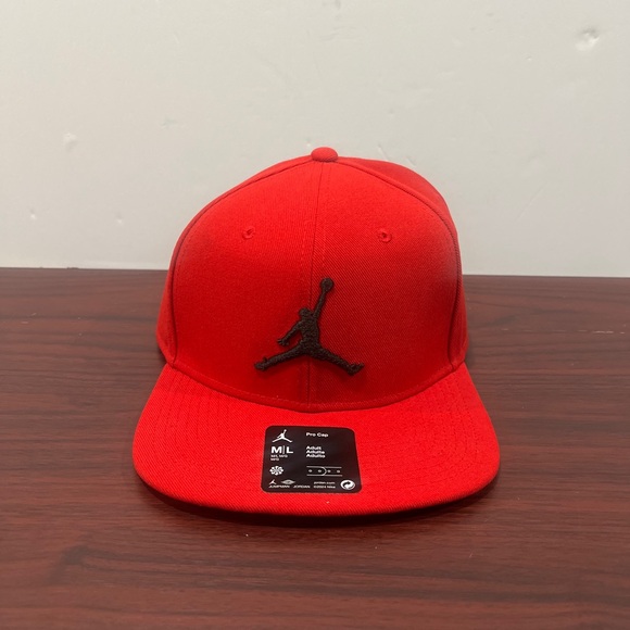 Jordan, Snapback, Pro Cap, FD5184 687, Red & Black - Picture 1 of 10